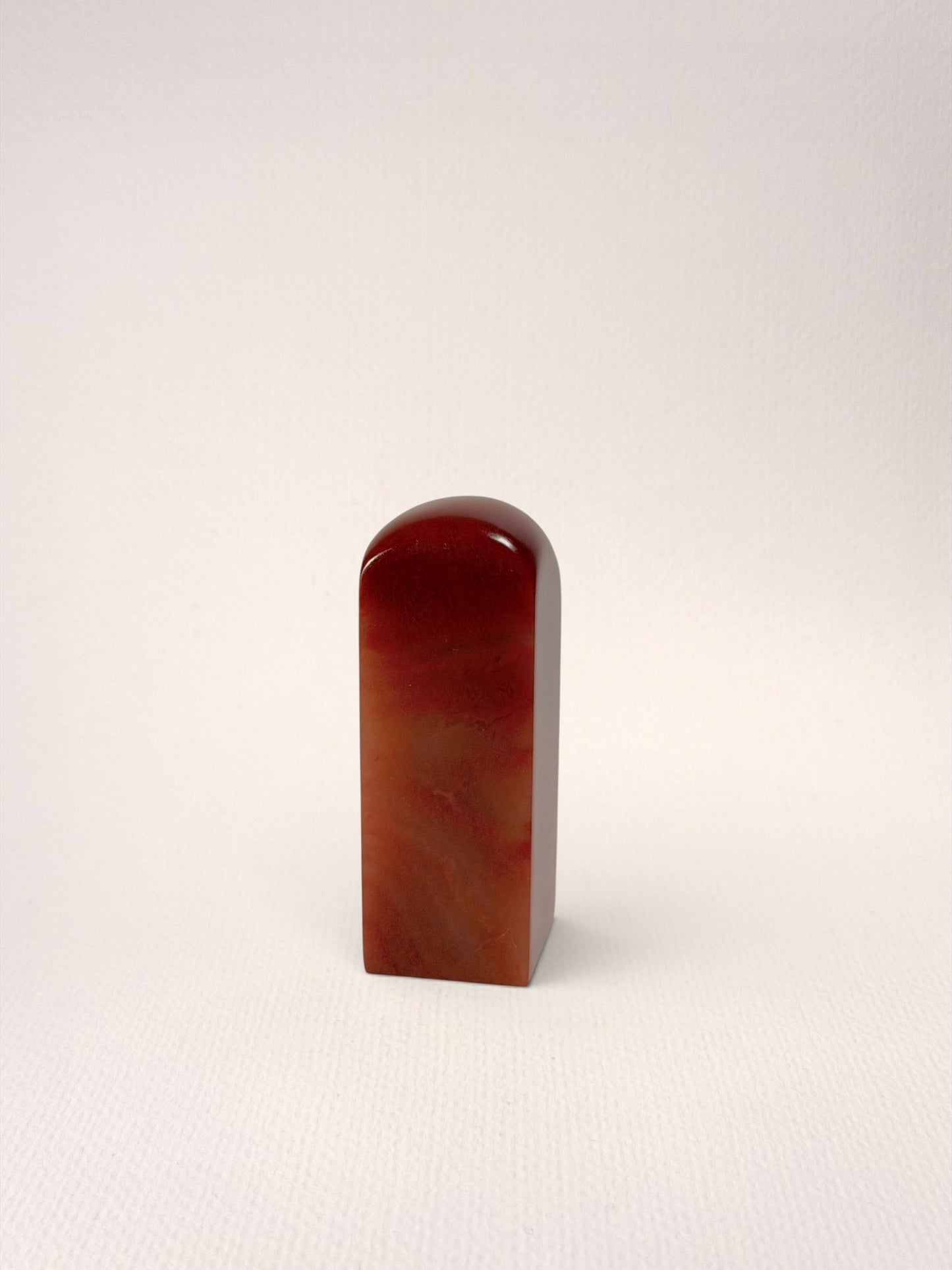 老撾石 正章 9分 2.7*2.7*7.4cm 篆刻印石