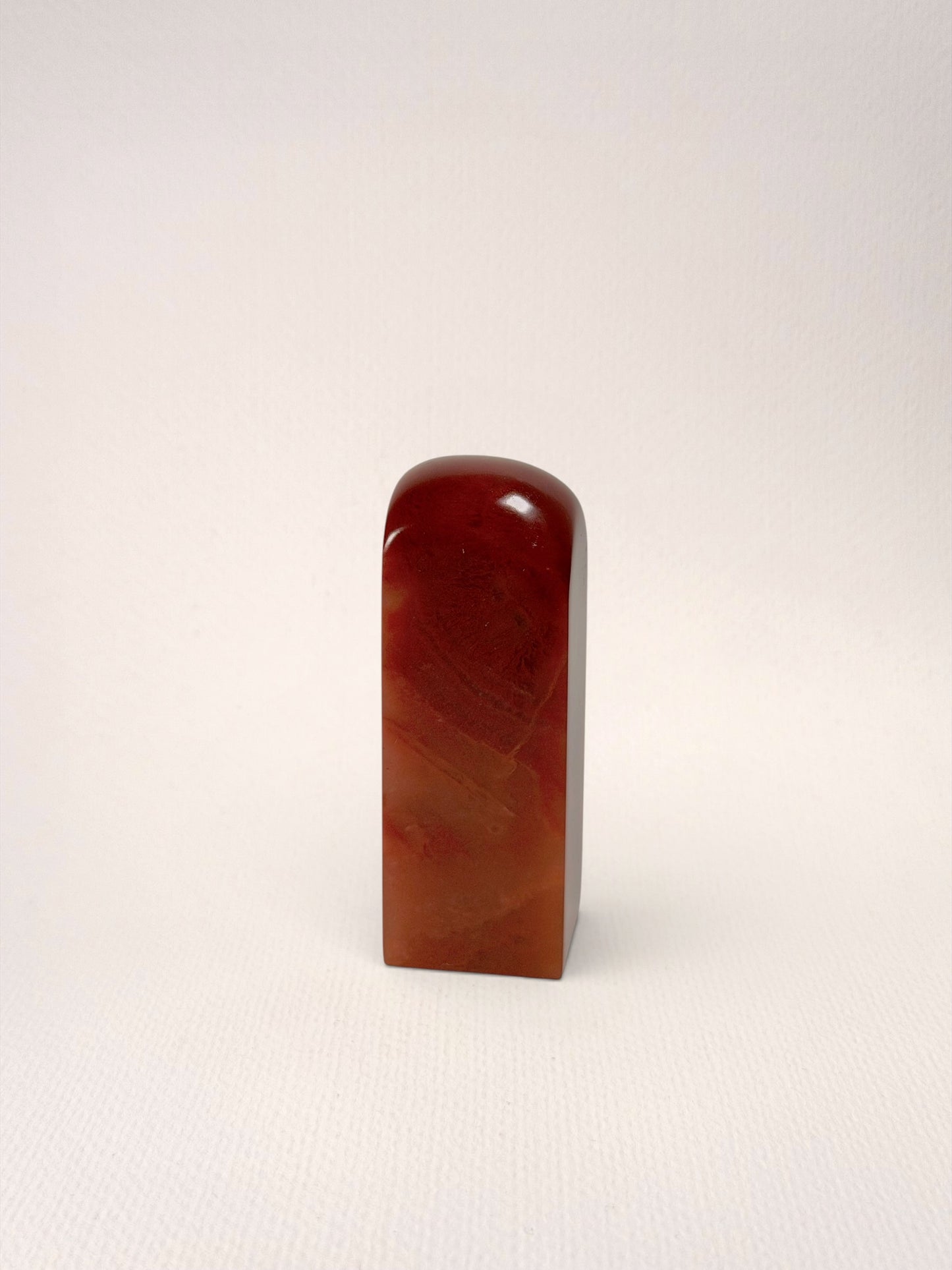 老撾石 正章 9分 2.7*2.7*7.4cm 篆刻印石