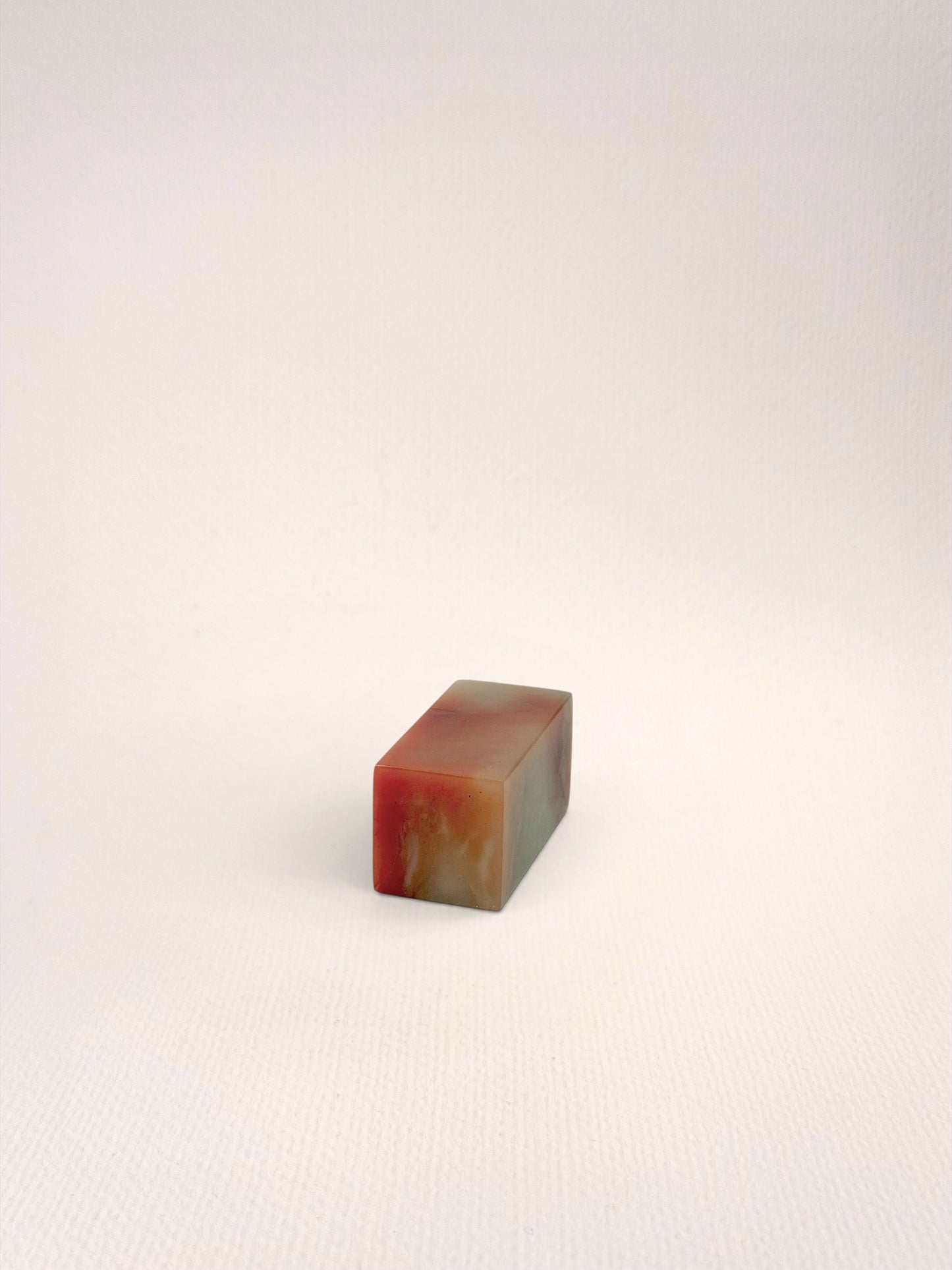 老撾石 正章 7分 2.1*2.1*4.1cm 平頭 篆刻印石