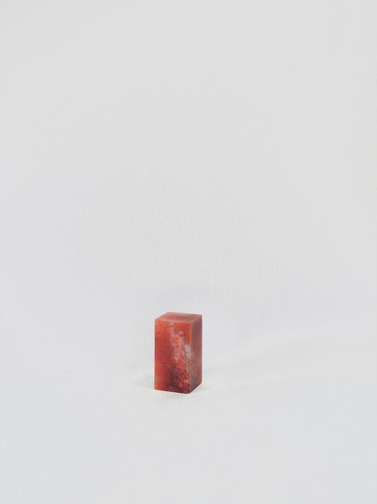 老撾石 正章 7分 2.2*2.2*4cm
