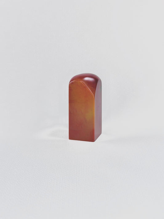老撾石 正章 1寸 3.1*3.1*7.5cm